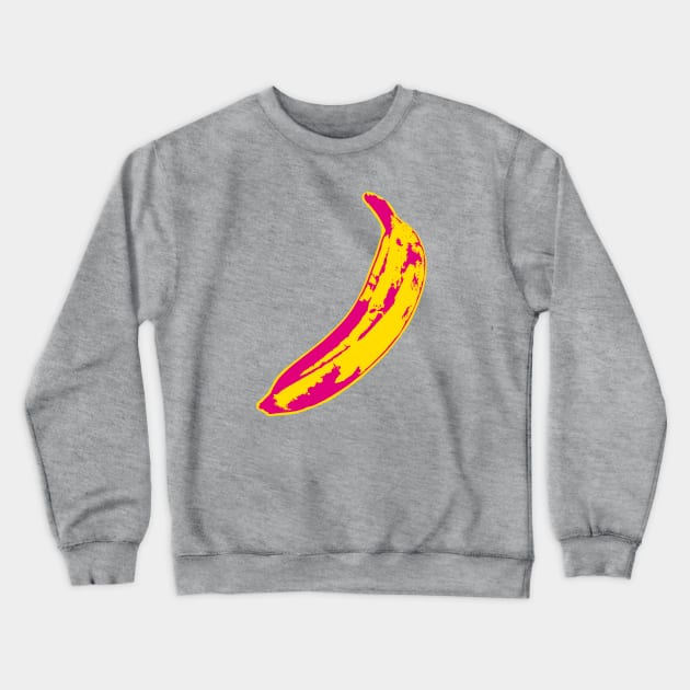 Banana Pop Crewneck Sweatshirt by BitemarkMedia